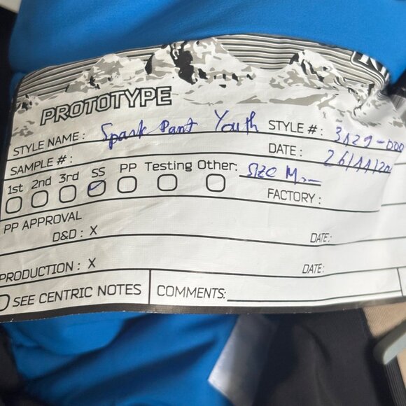 KLIM Youth Spark Pant Gore-Tex Ski Pants M Stone Taupe Snow Snowpants Insulated - Picture 9 of 10